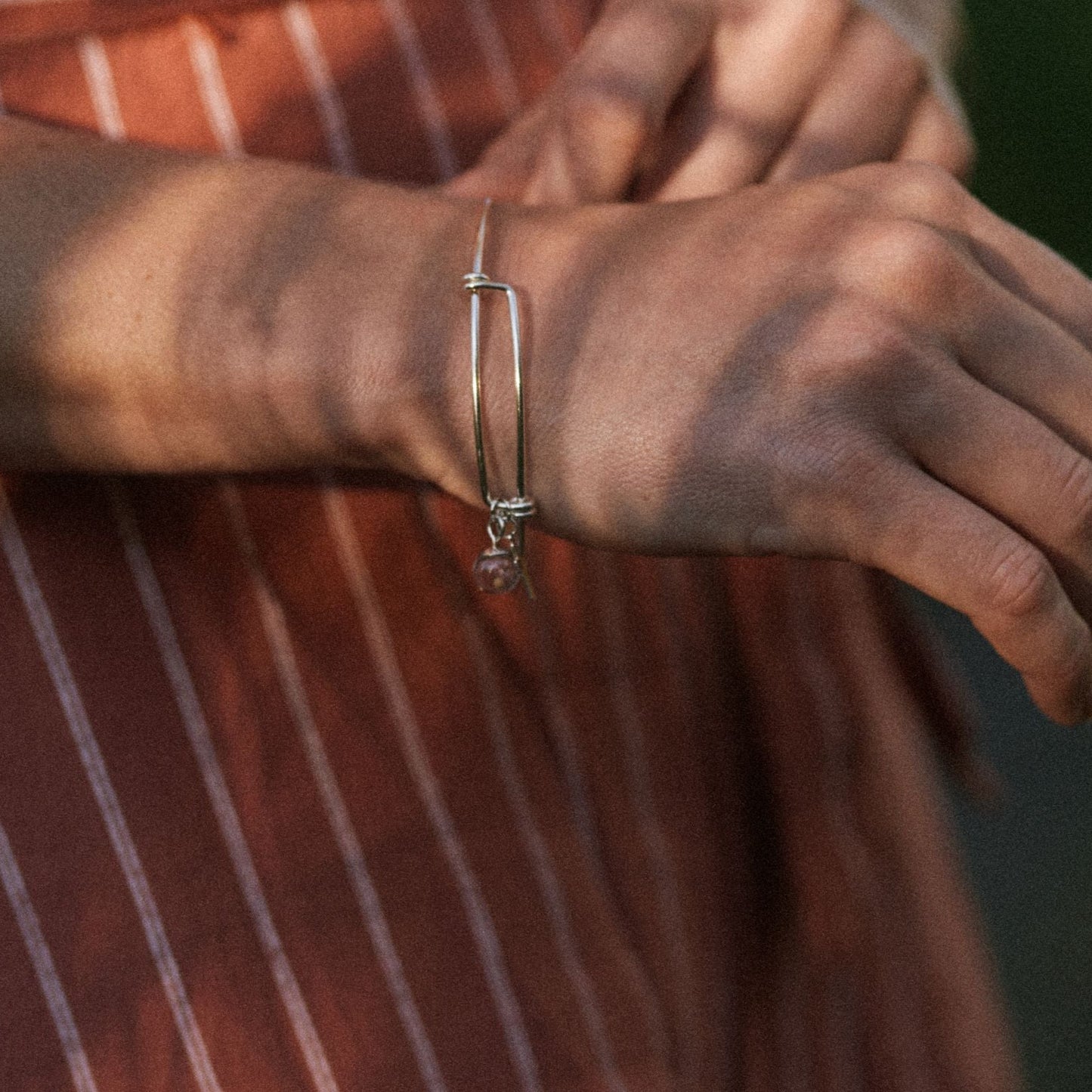 Mustard seed charm bracelet bangle, stainless steel with mustard seed charm and cross charm, faith jewelry, inspiration, encouragement