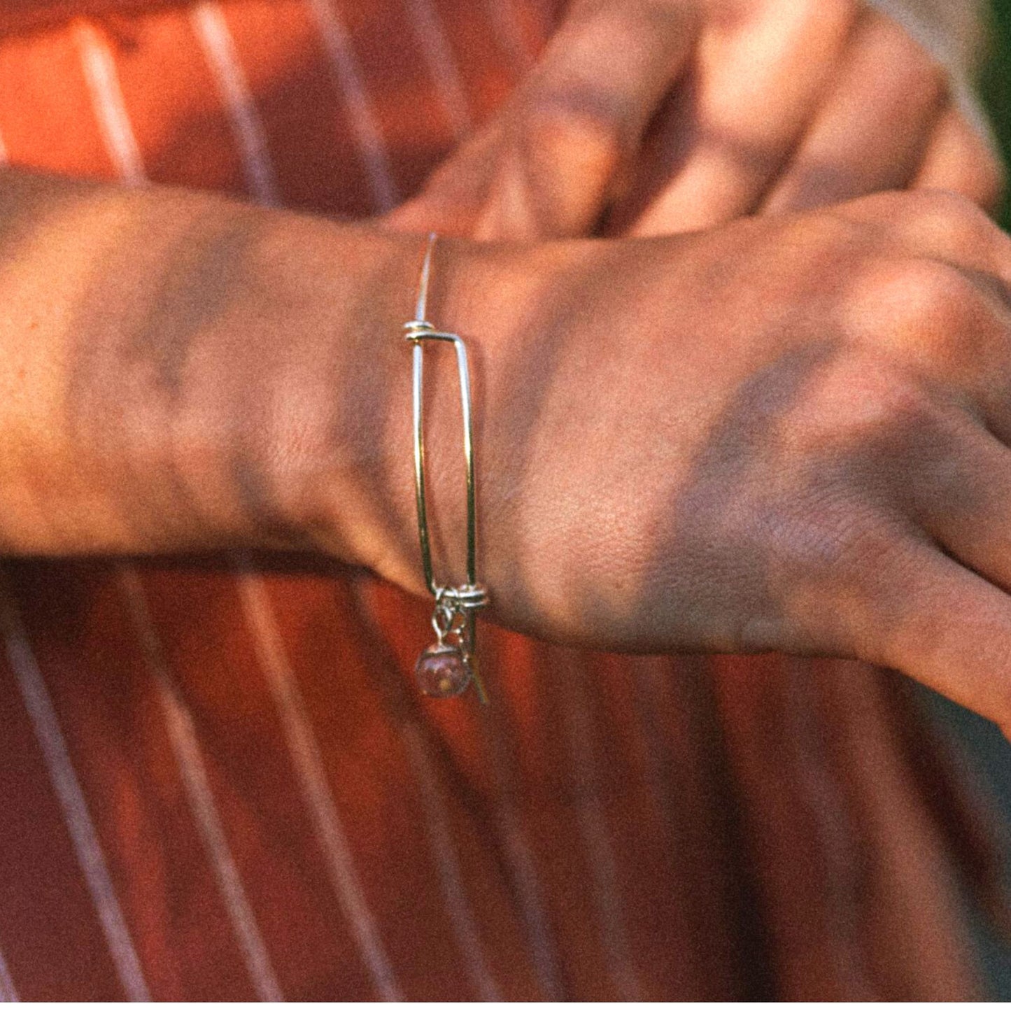 Mustard seed bracelet bangle with cross charm, sterling silver, faith jewelry for Easter, Mother's Day, inspiration, encouragement, baptism.